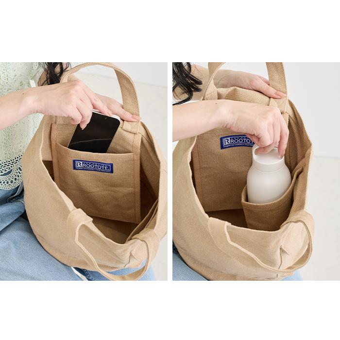 ROOTOTE ルートート リサイクルコットン バケツ型トートバッグ トートバッグ トート マチ広 レディース メール便送料無料 | DELI | 17