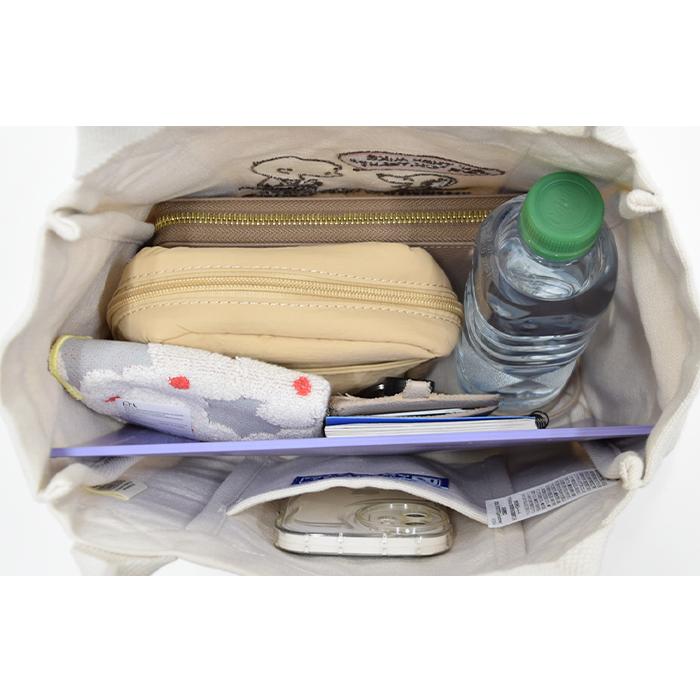 snoopy スヌーピー ROOTOTE ルートート リサイクルコットントートバッグ バッグ 鞄 かばん トート B5 コットン 綿 自立 PEANUTS ピーナッツ メール便送料無料 | ROOTOTE | 06