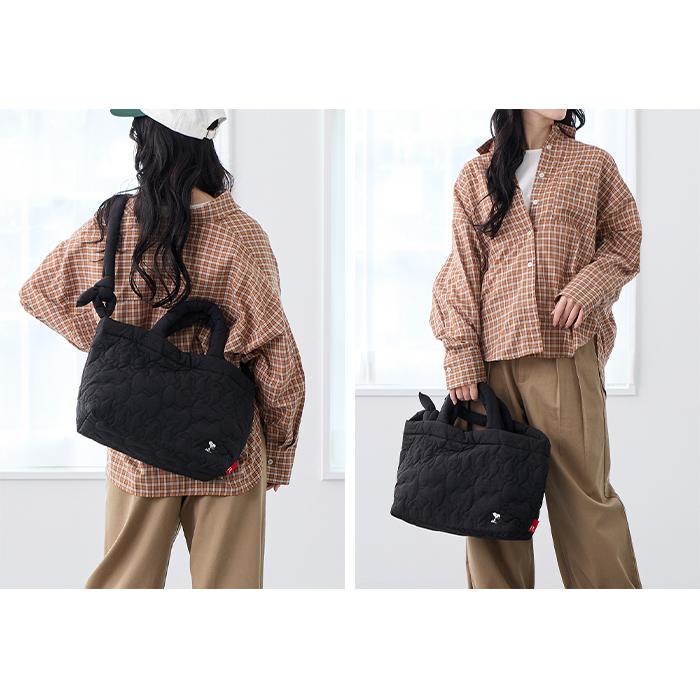 PEANUTS キルティング2WAYバッグ トート トートバッグ ショルダーバッグ バッグ バック 鞄 かばん PEANUTS スヌーピー Snoopy 送料無料 | ROOTOTE | 07