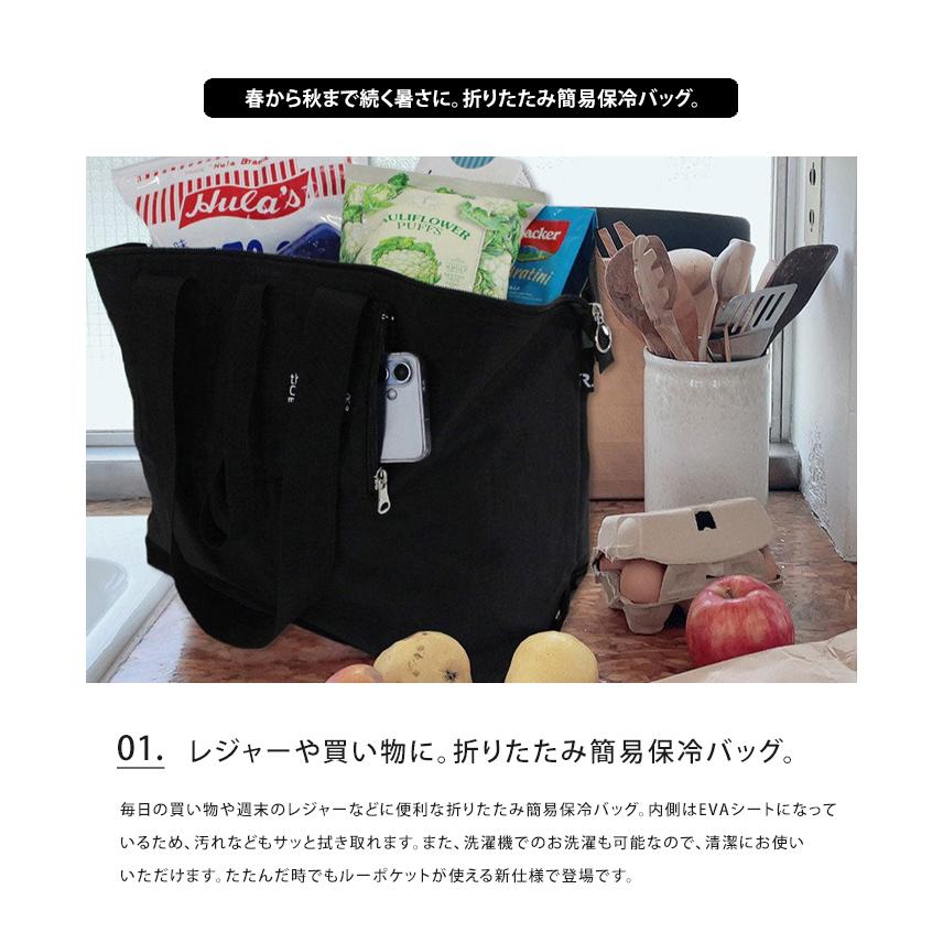 保冷バッグ ROOTOTE ルートート 折りたたみ 簡易保冷バッグ トートバッグ 洗える 軽量 大容量 メール便送料無料 | Thermo-Keeper | 05