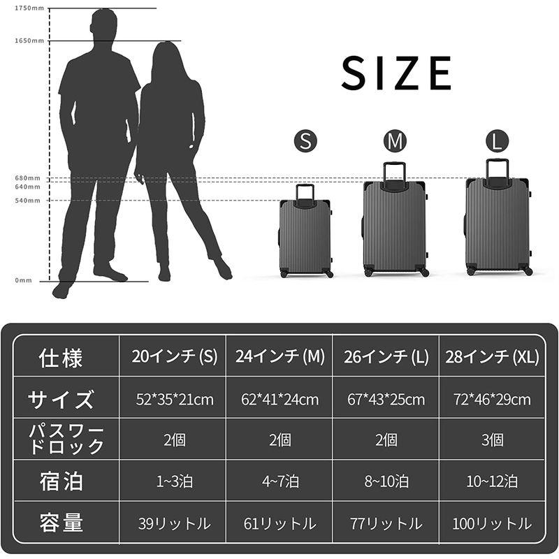 BOSTO スーツケース キャリーバッグ キャリーケース 軽量 大型 静音 ダブルキャスター 耐衝撃 旅行出張 スーツケース 親子セット 化 ダブルキャスター 静音 軽量 親子セット 化 旅行出張 キャリーケース BOSTO スーツケース 大型 キャリーバッグ 耐衝撃 スーツケース I1080752839(9485円)