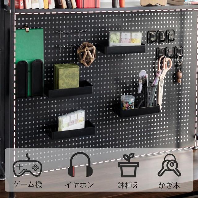 ⭐️新品⭐️ 卓上ラック穴付き穴板 机上ラック収納 デスク2段 DIY 卓上 棚 Amazon | 卓上ラック穴付き穴板 机上ラック収納 デスク2段 DIY