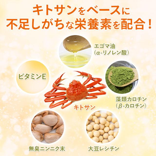 キトサン含有食品 カニキチンBS（210粒）セイシン企業 キチンキトサン｜全国送料無料 | ブランド登録なし | 01
