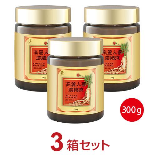 一和高麗人蔘濃縮液 300g 3箱セット 高麗人参 天然物の韓国産の高麗人参 皮付き丸ごと 主に6年根 を原料にし 味の調節等は一切行っておりません 一和 高麗人参 濃縮 サポニン Koraiekis300g 3 エイブリー ショップ