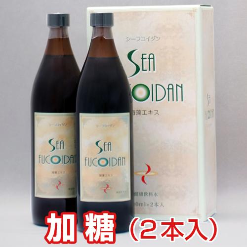 ブランド登録なし シーフコイダン (加糖タイプ) (900ml×2本入) 1箱 