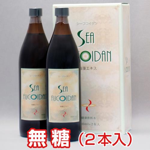 4%OFFクーポンあり｜シーフコイダン (無糖タイプ) (900ml×2本入) 1箱 