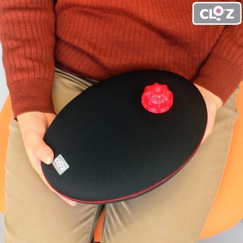 やわらか 湯たんぽ たまご型 (ブラック)【2個セット】 クロッツ やわらか湯たんぽ たまご型タイプ 2個セット（レッド