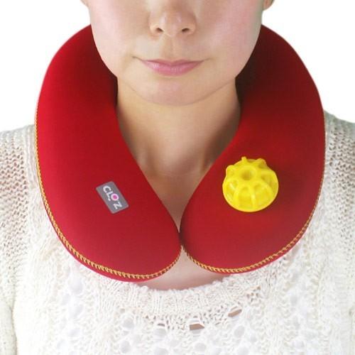 クロッツ やわらか湯たんぽ 肩用タイプ（レッド）湯量0.8L｜送料無料