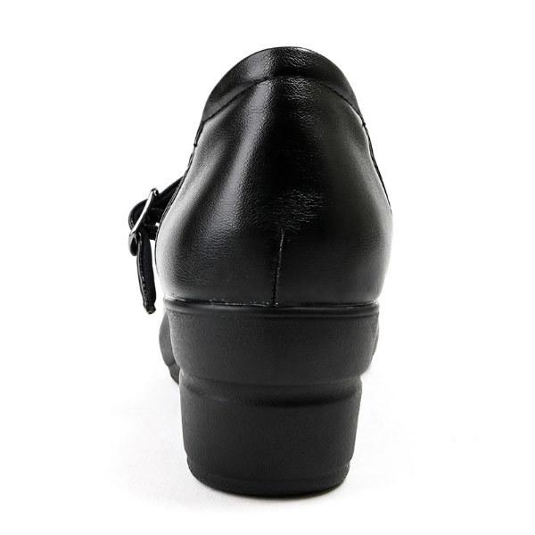 アシックス商事 レディワーカー Lady worker レディース パンプス 黒