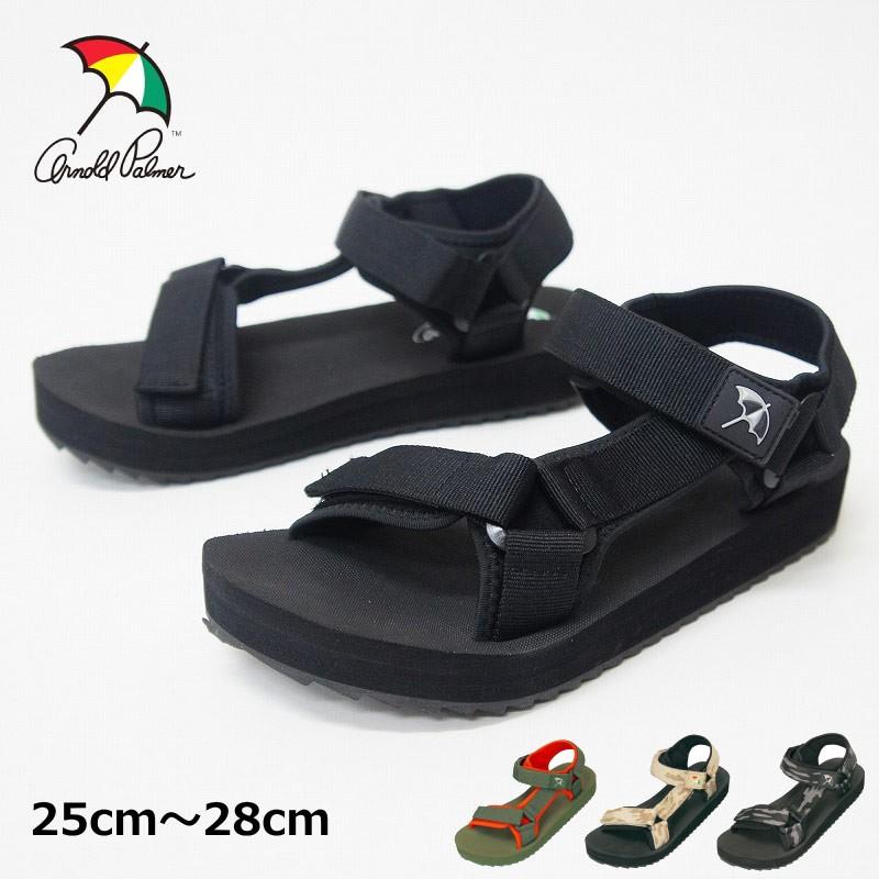 アーノルドパーマー スポーツサンダル メンズ スポサン ベルクロ ストラップ 黒 Arnold Palmer Al5051 送料無料 Al5051 ファッションシューズ アベリア ヤフー店 通販 Yahoo ショッピング