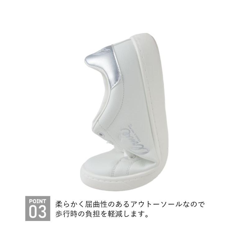 アーニー アーノルドパーマー レディース スニーカー レースアップ ひも コートタイプ カジュアル スニーカー 通学 靴 シューズ 黒 白 Arnold Palmer an0602 | Arnold Palmer | 09