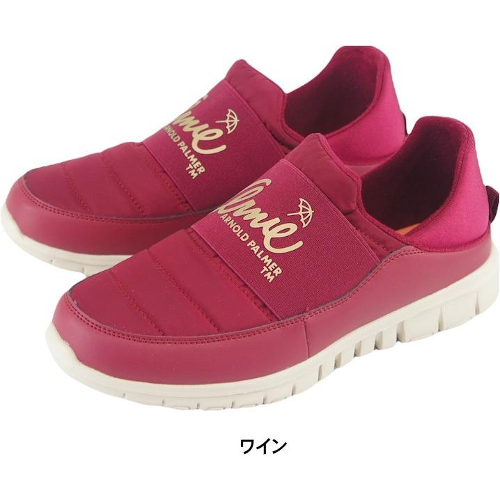 アーノルドパーマー スリッポン レディース スニーカー 2WAY サボサンダル クロッグ キックバック ゴム 黒 ブラック ブランド 秋 冬 Arnold Palmer an0952 | Arnold Palmer | 02