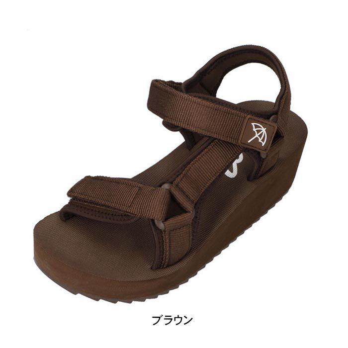 アーノルドパーマー Arnold Palmer 厚底 スポーツサンダル レディース スポサン ベルクロ ストラップ 黒 プラットフォーム an5402 | Arnold Palmer | 02