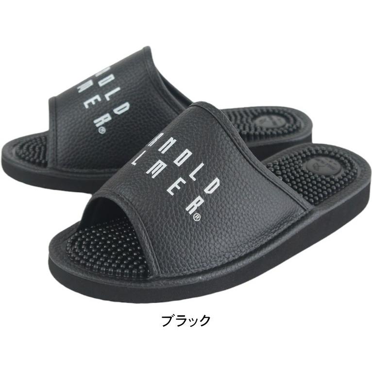 足ツボ 健康サンダル アーノルドパーマー サンダル メンズ 黒 ブラック ネイビー M L LL Arnold Palmer 履きやすい 疲れにくい おしゃれ シンプル ap2021 | Arnold Palmer | 03
