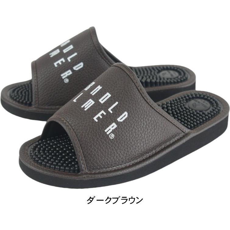 足ツボ 健康サンダル アーノルドパーマー サンダル メンズ 黒 ブラック ネイビー M L LL Arnold Palmer 履きやすい 疲れにくい おしゃれ シンプル ap2021 | Arnold Palmer | 04