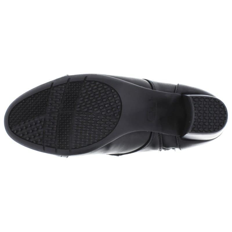 ショートブーツ レディース ローヒール ブーティ ブラック ヒール チャンキーヒール サイドジッパー 編み上げ レースアップ PENELOPE ペネローペ 秋 冬 | アシックス商事 | 05