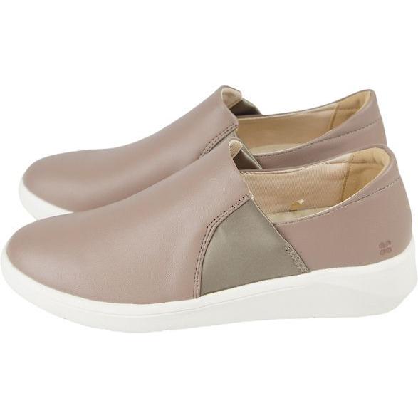 スリッポン レディース CROISSANT クロワッサン スニーカー コンフォートシューズ 軽い おしゃれ 黒 ウォーキング 靴 女性 婦人 母の日 プレゼント cr0520 | CROISSANT | 05