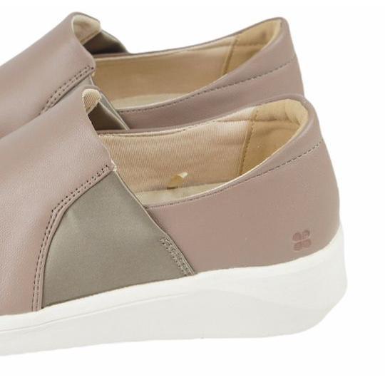 スリッポン レディース CROISSANT クロワッサン スニーカー コンフォートシューズ 軽い おしゃれ 黒 ウォーキング 靴 女性 婦人 母の日 プレゼント cr0520 | CROISSANT | 08