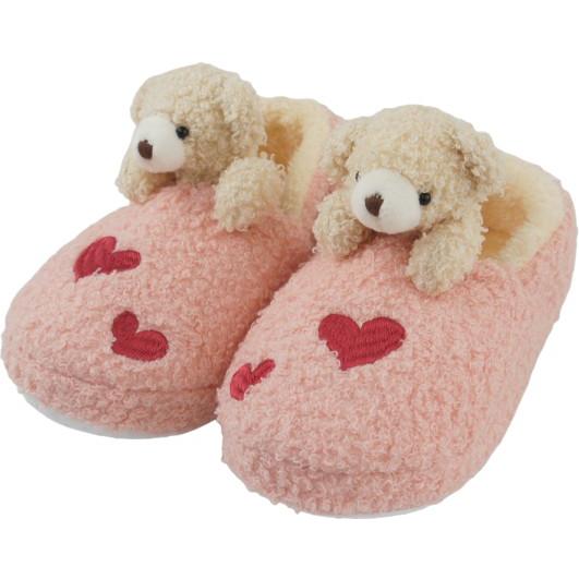 クマ スリッパ ルームシューズ アニマル ゴーゴーくまさん キッズ