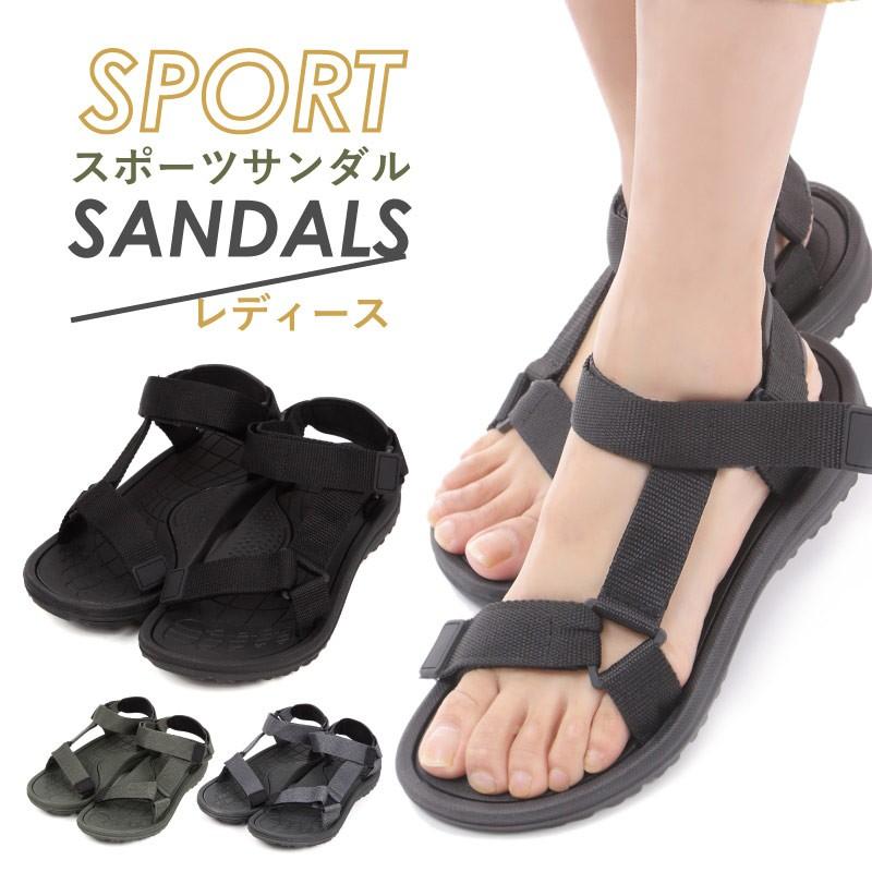 スポーツサンダル レディース スポサン ベルクロ マジックテープ 軽量 軽い キャンプ 海 川 Dyasaal117 Dyasaal117 ファッションシューズ アベリア 通販 Yahoo ショッピング