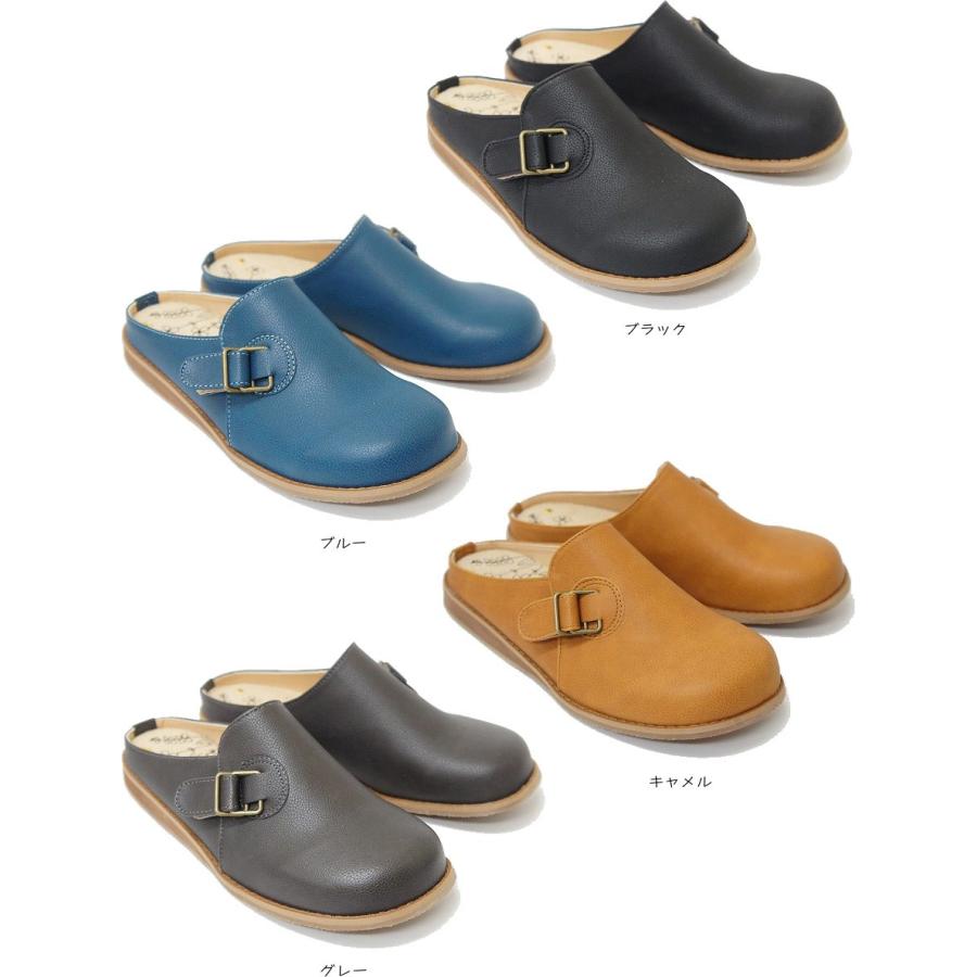 サボ サンダル レディース ぺたんこ フラット ソール ヒール ベルト カジュアル 黒 dyma1196 ペニーレイン Penny Lane |  | 03