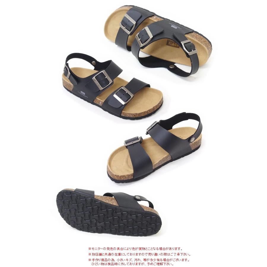 メンズ サンダル ブランド 夏の定番 EDWIN エドウィン コンフォート フットベット eb1002 送料無料 | EDWIN | 02