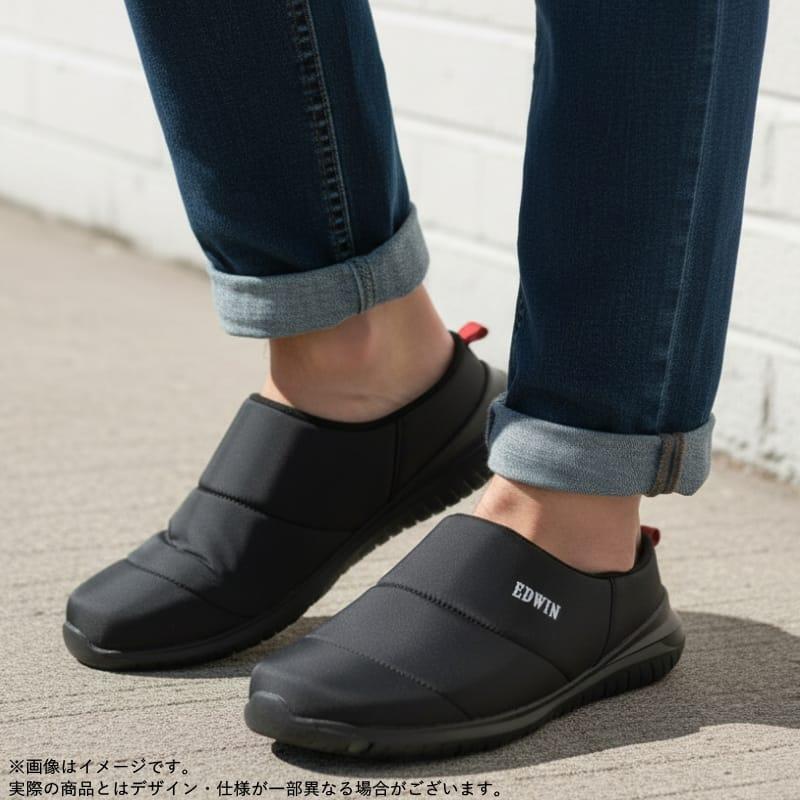 サボサンダル メンズ 歩きやすい 履きやすい 疲れない 軽量 防寒 防滑 暖かい おしゃれ 黒 クロッグ シューズ ダウン 秋 冬 靴 EDWIN エドウィン ew9075 |  | 10