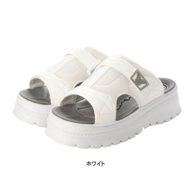 厚底 サンダル ウェッジ ヒール レディース BOUQET スポーツサンダル スポサン プラットフォーム ミュール つっかけ hk2410 |  | 02