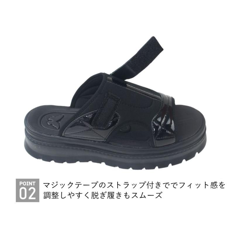 厚底 サンダル ウェッジ ヒール レディース BOUQET スポーツサンダル スポサン プラットフォーム ミュール つっかけ hk2410 |  | 04