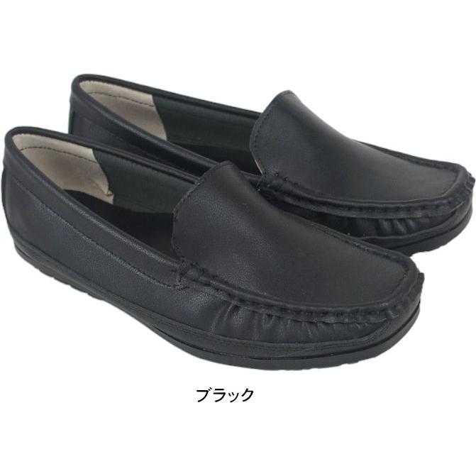 ☆美品☆【ランバン】ドライビングシューズ (23.5) モカシン　シボ革　リボン リボンモチーフソフトモカシン（モカシン/デッキシューズ