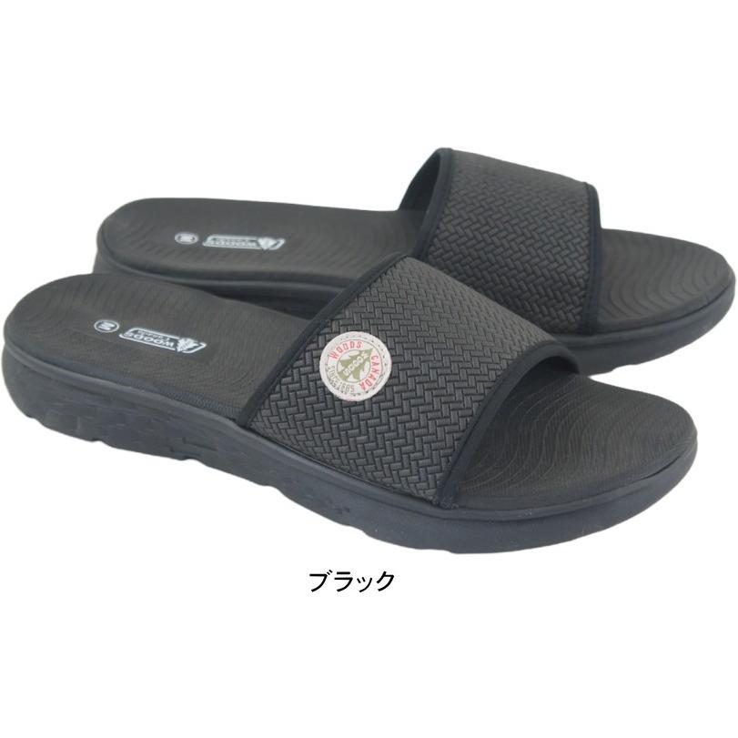 Woods 再販無し ウッズ シャワーサンダル ビーチサンダル メンズ