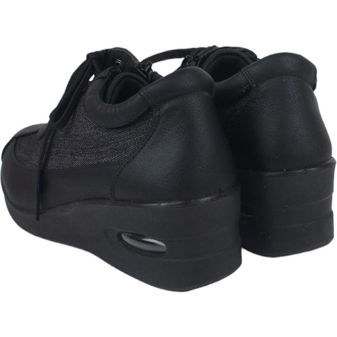 カジュアル コンフォートシューズ らくちん ウォーキングシューズ 旅行用 長時間 疲れにくい 歩きやすい 幅広 エアークッション 旅靴 美脚効果 婦人靴 htc280 |  | 08