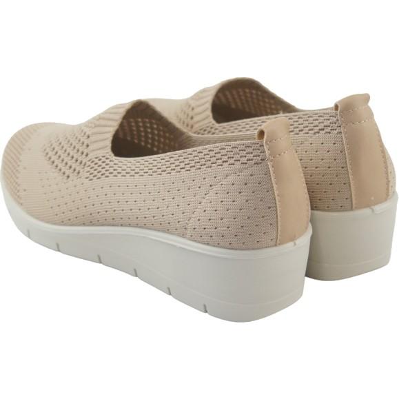 スリッポン レディース 軽量 履きやすい 歩きやすい ニット メッシュ パンプス ウエッジソール レディース 履きやすい 蒸れにくい ニットスニーカー htc454 |  | 13