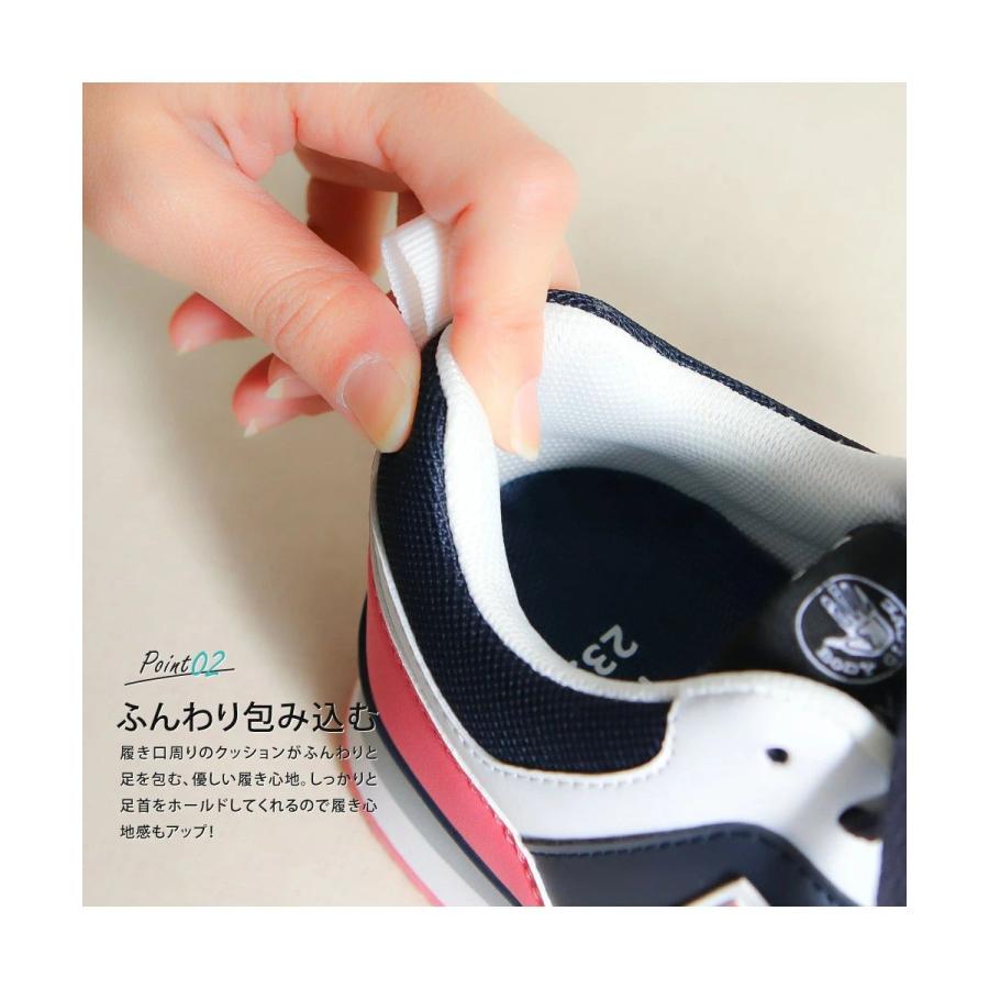 スニーカー レディース おしゃれ ブランド ボディグローブ Body Glove 黒 通勤 通学 紐靴 運動靴 スポーツシューズ レディース ウォーキングシューズ htcbg7005 | Body Glove | 09