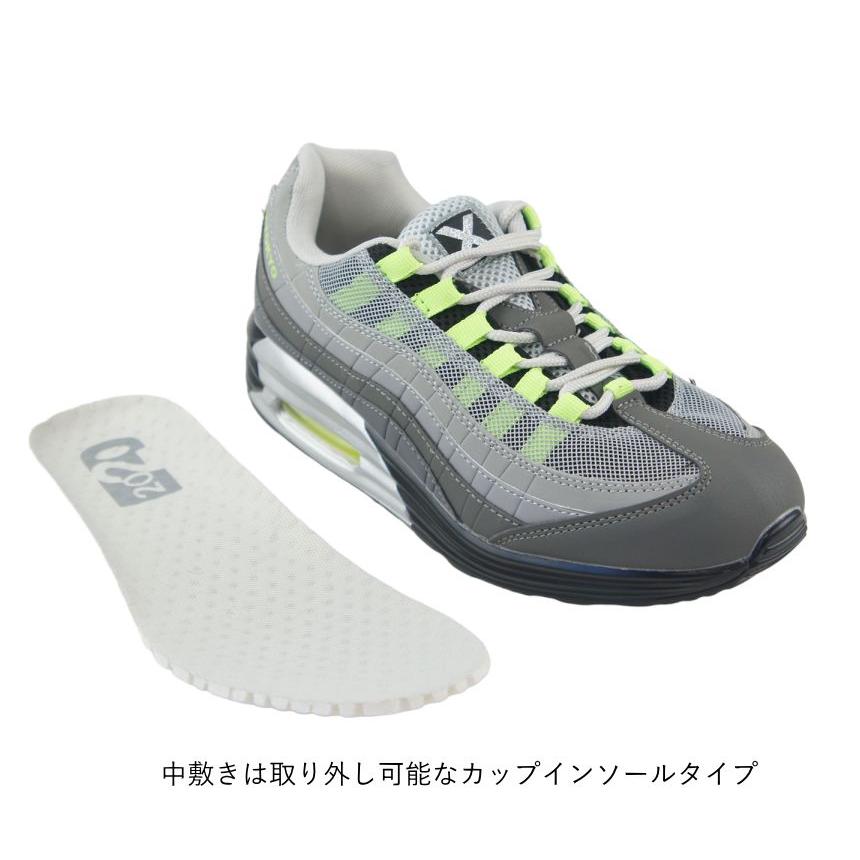 スニーカー メンズ 靴 シューズ X TOKYO エックストーキョー エアクッション グラデーション おしゃれ 40代 50代 安い ヒモ ひも 紐 履きやすい ko2120 | X TOKYO（スニーカー） | 03
