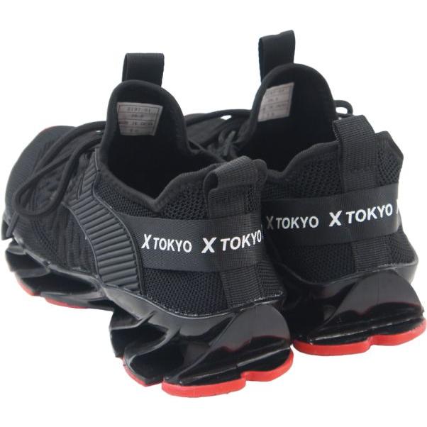 スニーカー メンズ 靴 シューズ X TOKYO エックストーキョー 屈曲 曲がるソール ウォーキングシューズ おしゃれ 40代 50代 安い ヒモ ひも 紐 履きやすい ko2197 | X TOKYO（スニーカー） | 16
