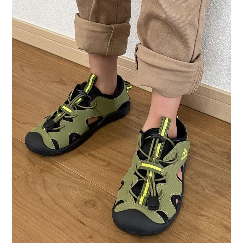 サンダル 子供 キッズ ジュニア スポーツサンダル 男の子 水陸両用 速乾インソール スポサン キャンプ 海 川 ブラック ワイルドネイチャー WILD NATURE ko2201 |  | 15