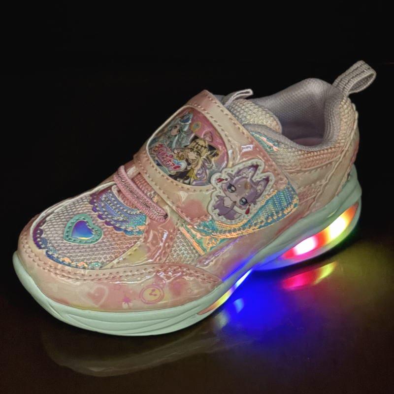 キッズ シューズ スニーカー 子供 靴 名探偵 プリキュア 明智あんな キュアアンサー ジェット キッズスニーカー 幼稚園 保育園 小学生 女の子 ベルクロ ko3709 |  | 03