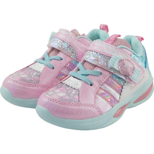 光る靴 キッズ シューズ スニーカー 子供 靴 Double Star ダブルスター キッズスニーカー LED 幼稚園 保育園 小学生 女の子 リボン マジック ベルクロ ko4955 |  | 05