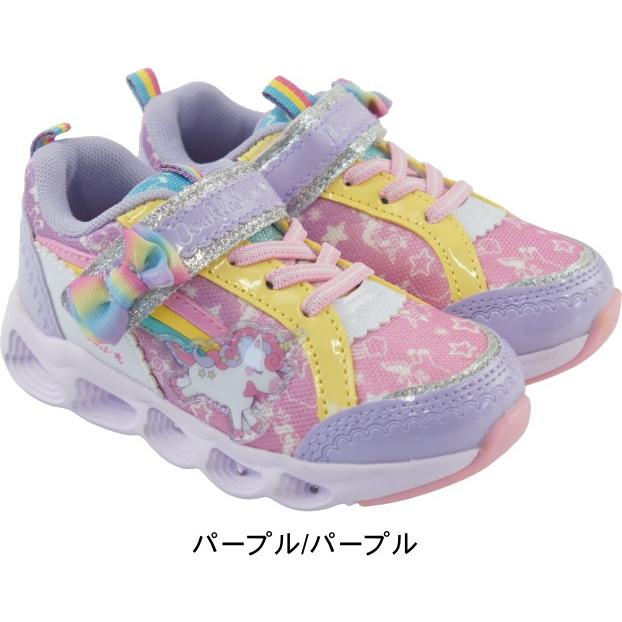 人気 光る靴 キッズ シューズ スニーカー 子供 靴 Double Star ダブルスター キッズスニーカー LED 幼稚園 保育園 小学生 女の子 ユニコーン マジック ko4957 |  | 02