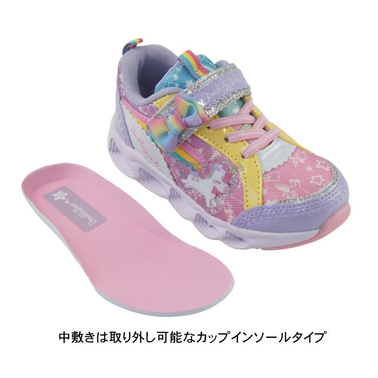 人気 光る靴 キッズ シューズ スニーカー 子供 靴 Double Star ダブルスター キッズスニーカー LED 幼稚園 保育園 小学生 女の子 ユニコーン マジック ko4957 |  | 03