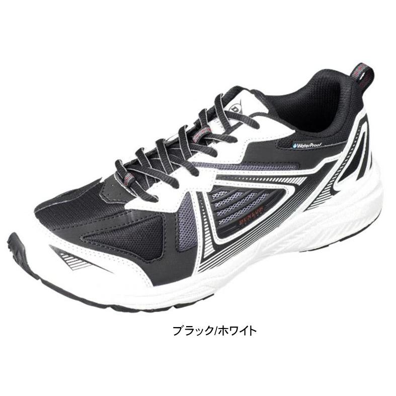 DUNLOP REFINED ランニングシューズ DM2016 ひも靴 防水 幅広 甲高