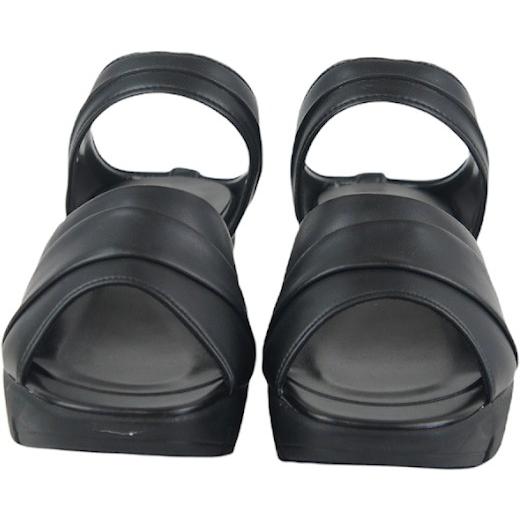 ミュール サンダル レディース つっかけ 日本製 疲れにくい 静音 黒 厚底 疲れない ヒール 職場 オフィス 人気 歩きやすい ウェッジソール ストラップ nc1032s |  | 02