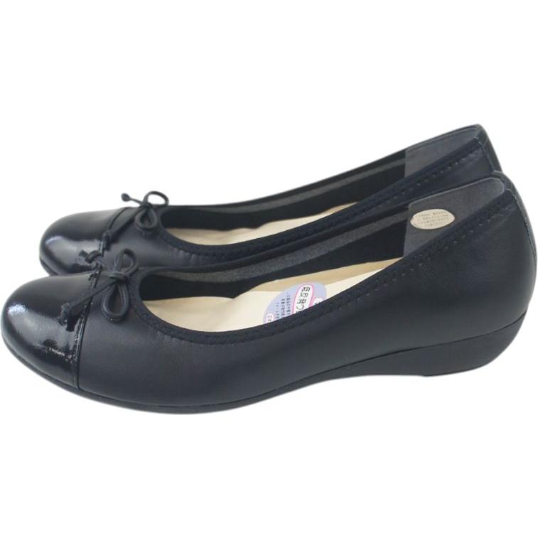 日本製 レディース ローヒール パンプス アーチコンタクト 痛くない 柔らかい 靴 ウェッジソール ラウンドトゥ 軽量 歩きやすい 疲れにくい 滑りにくい nc39064 | ARCH CONTACT | 04