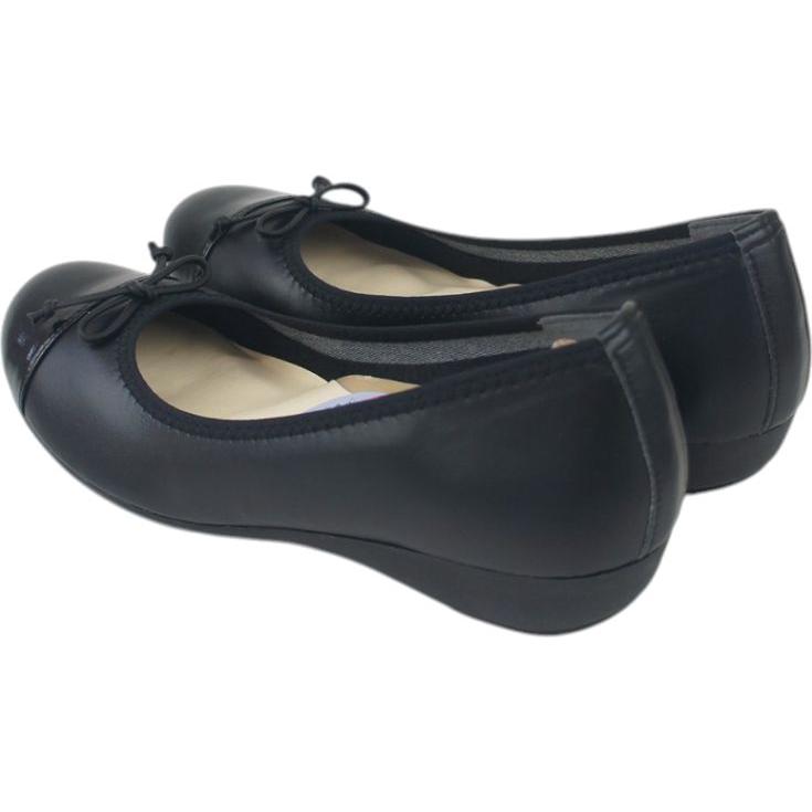 日本製 レディース ローヒール パンプス アーチコンタクト 痛くない 柔らかい 靴 ウェッジソール ラウンドトゥ 軽量 歩きやすい 疲れにくい 滑りにくい nc39064 | ARCH CONTACT | 05