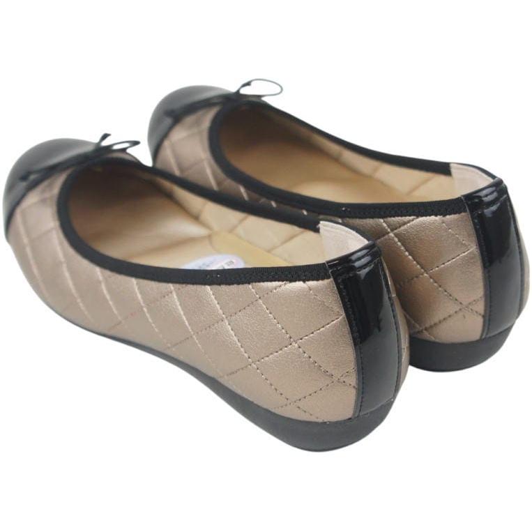 日本製 レディース パンプス ローヒール アーチコンタクト 履きやすい 脱げにくい 婦人靴 ラウンドトゥ フラットシューズ 疲れにくい 通勤 女性用 nc39268 | ARCH CONTACT | 11