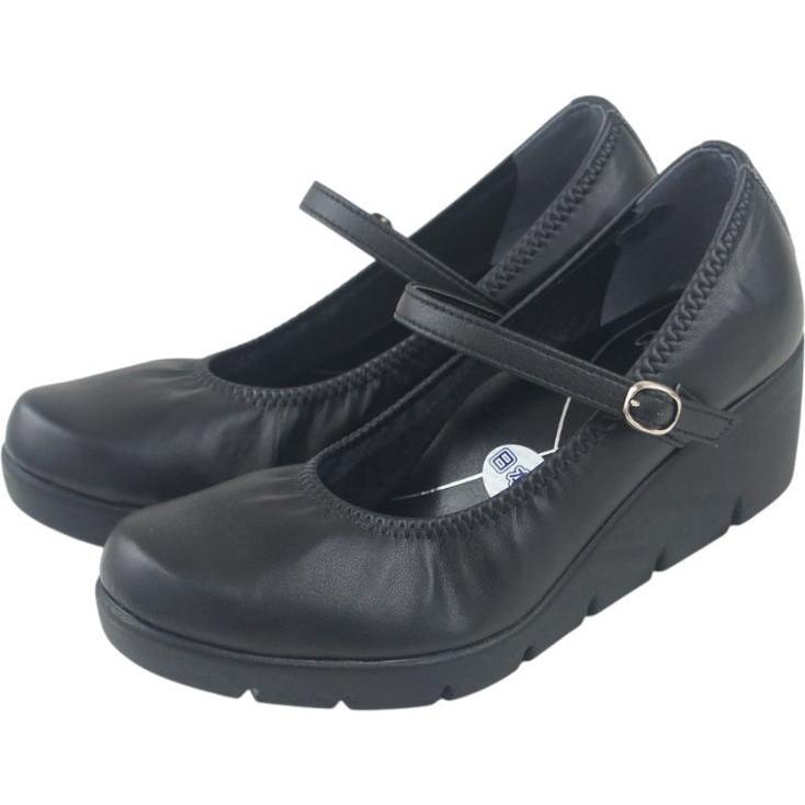 日本製 レディース パンプス ファーストコンタクト 厚底 ウェッジソール ストラップ ラウンドトゥ 痛くない 履きやすい 歩きやすい 疲れない 柔らかい nc39607 | FIRST CONTACT | 16