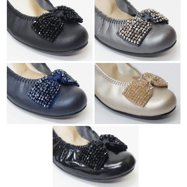 バレエシューズ コンフォートシューズ レディース 靴 パンプス 痛くない ヒール ウェッジ ソール 仕事 ビジュー ファーストコンタクト nc39763s 送料無料 | FIRST CONTACT | 02