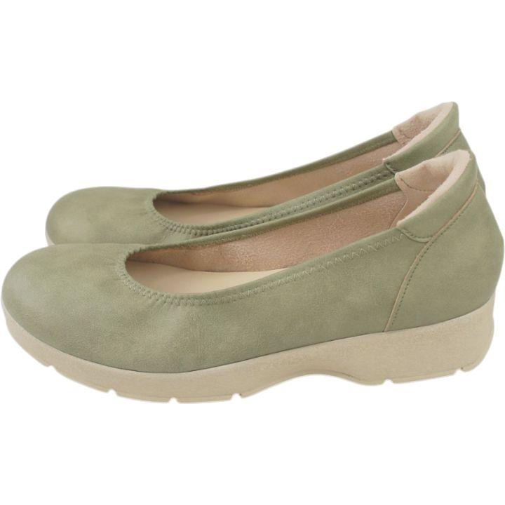 日本製 レディース パンプス アーチコンタクト 痛くない 柔らかい 靴 ウェッジソール ラウンドトゥ プレーン 軽量 歩きやすい 疲れにくい 滑りにくい nc49540 | ARCH CONTACT | 15