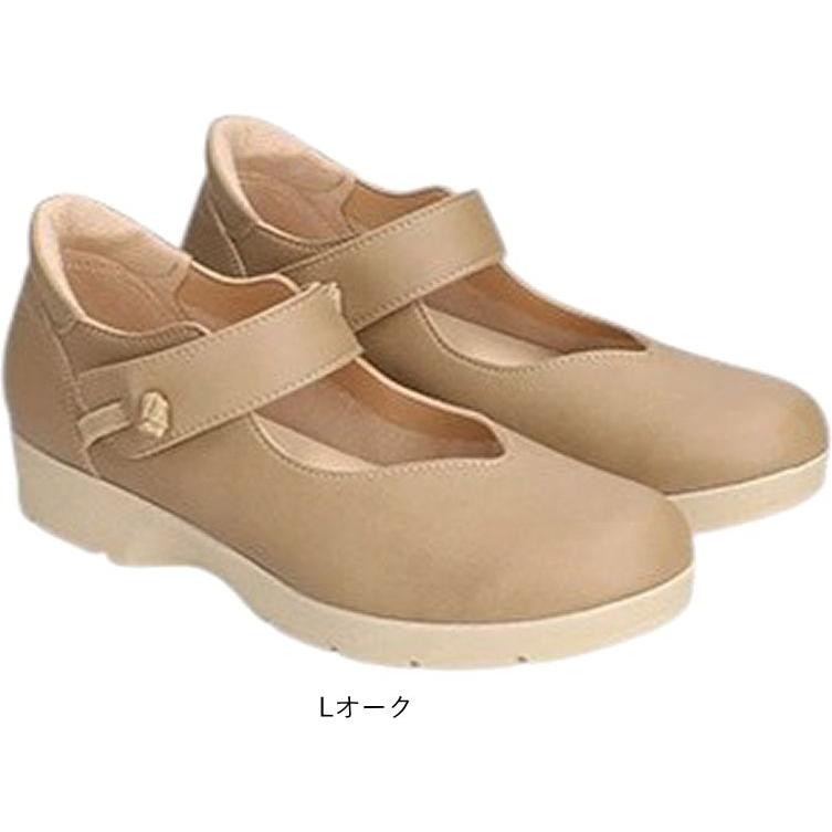 日本製 レディース パンプス ストラップ アーチコンタクト 履きやすい 柔らかい 歩きやすい 脱げにくい ウェッジソール コンフォート ラウンドトゥ nc49541 | ARCH CONTACT | 08
